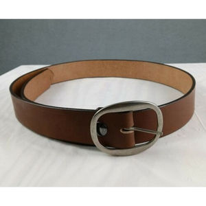 Tandy Brown Basic Leather Belt Size 37